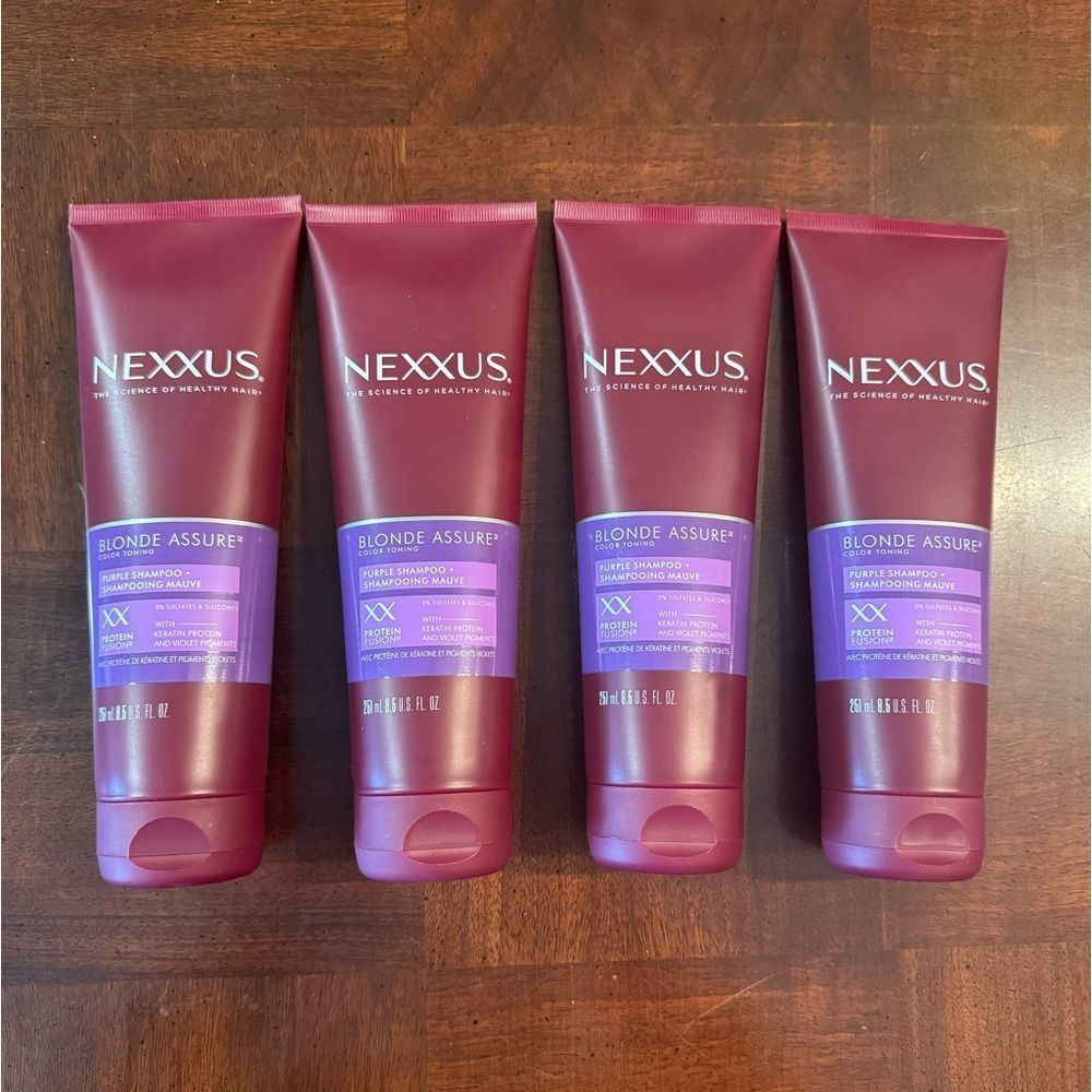 Nexxus Blonde Assure Purple Shampoo Color Toning with Keratin Protein Full Size